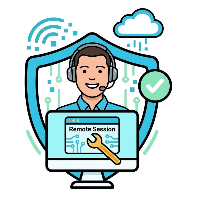 Remote Support Services with Certified IT Support Specialist