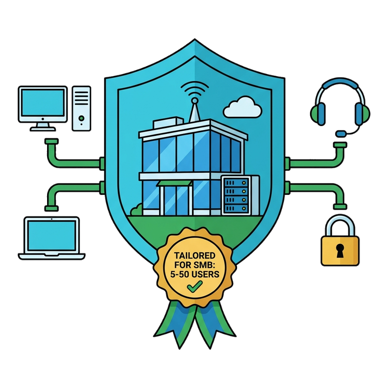 Small Business Managed IT Services Tailored for SMBs with 5 to 50 Users